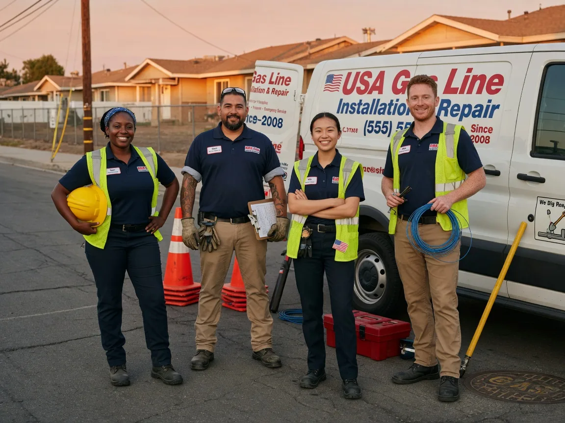 Gas Line Installation company in Denton, TX